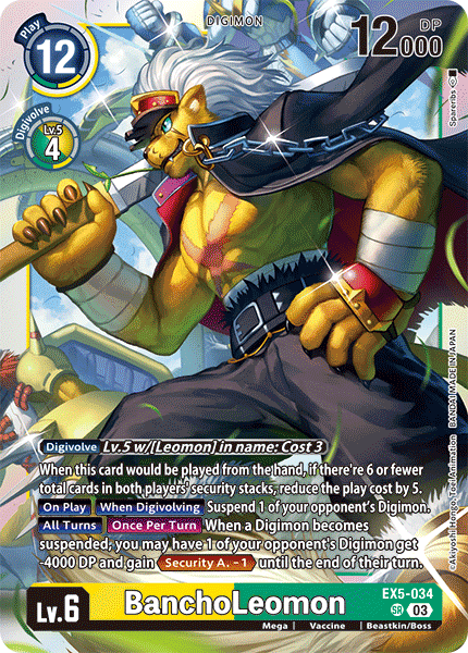 BanchoLeomon - Digimon