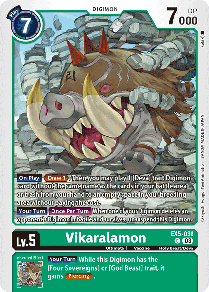 Vikaralamon - Digimon
