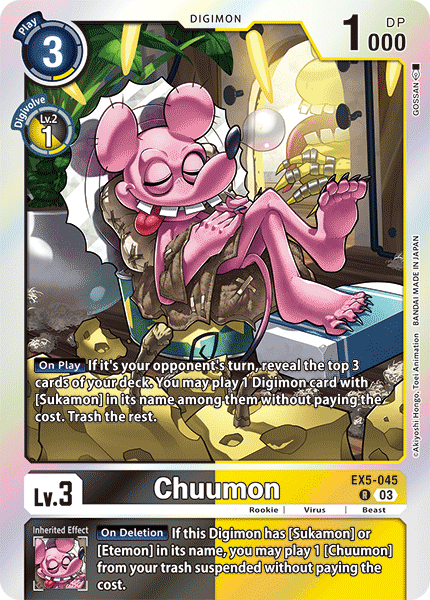 Chuumon - Digimon