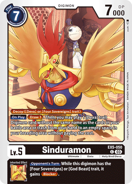 Sinduramon - Digimon