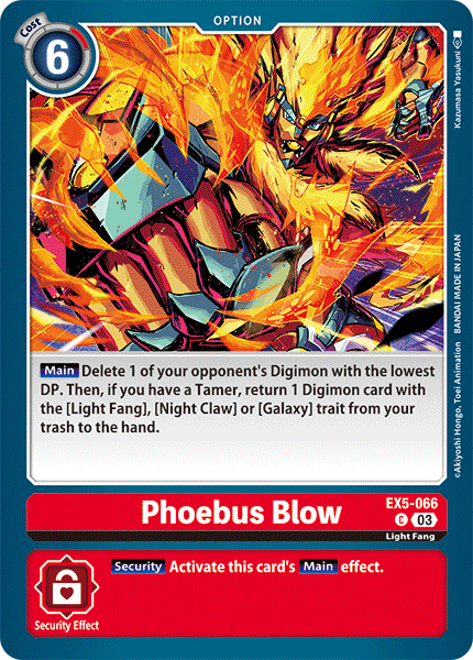 Phoebus Blow - Digimon