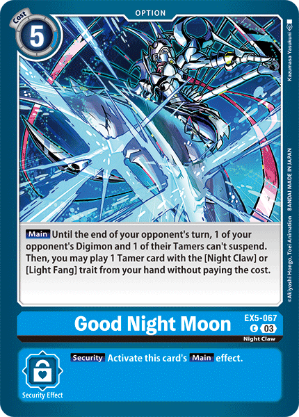 Good Night Moon - Digimon
