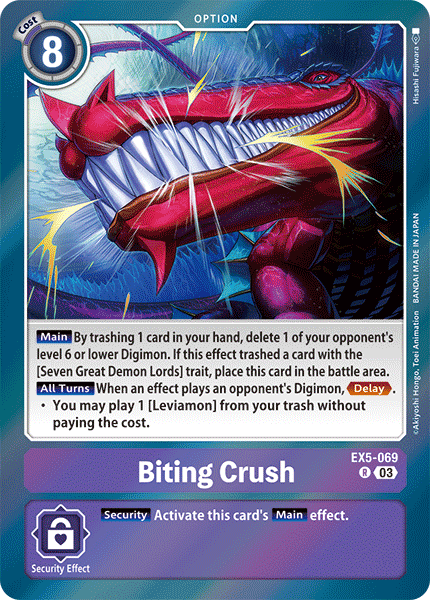 Biting Crush - Digimon
