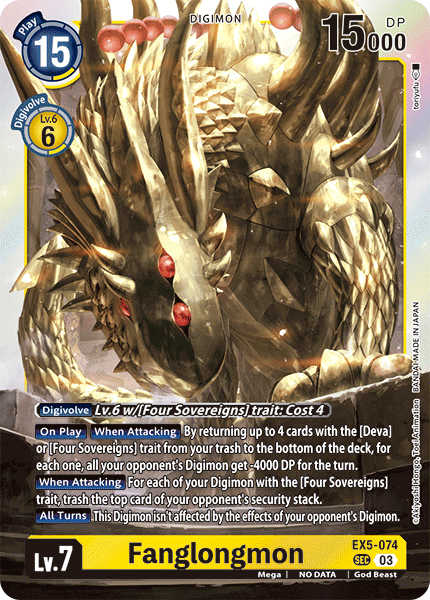 Fanglongmon - Digimon