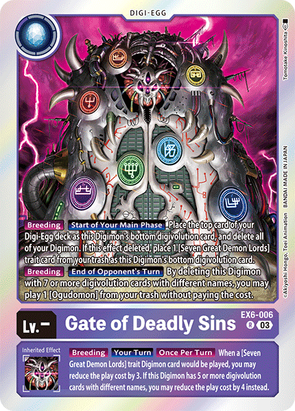 Gate of Deadly Sins - Digimon