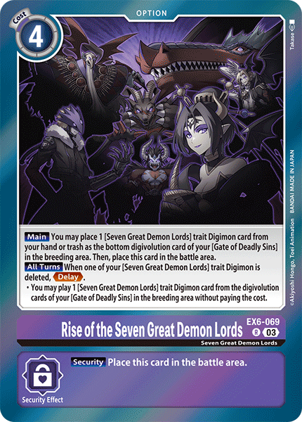Rise of the Seven Great Demon Lords - Digimon