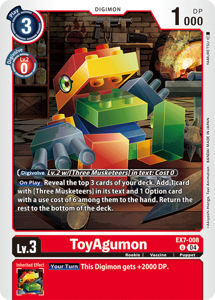 ToyAgumon - Digimon