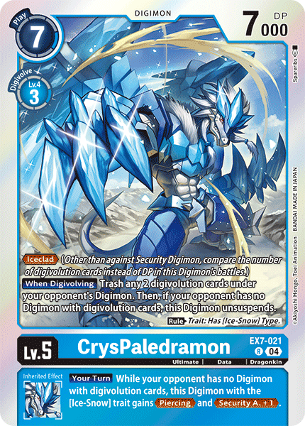 CrysPaledramon - Digimon