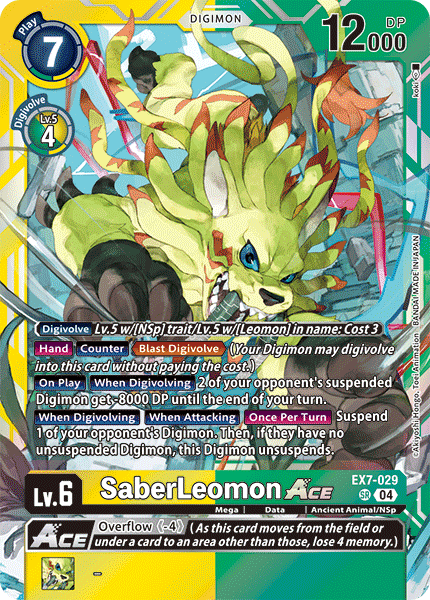 SaberLeomon - Digimon