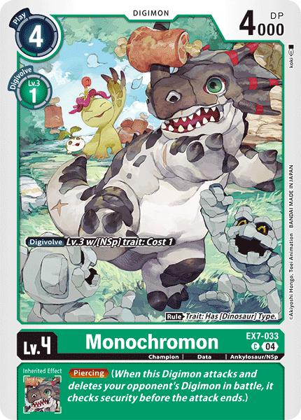 Monochromon - Digimon