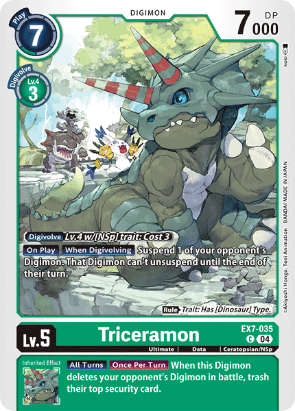 Triceramon - Digimon
