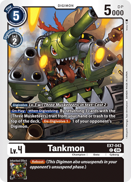 Tankmon - Digimon