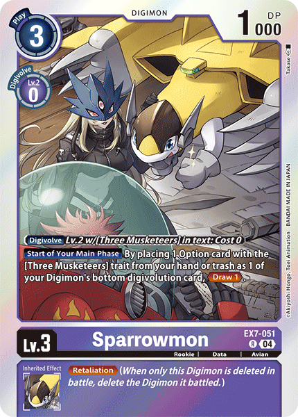 Sparrowmon - Digimon