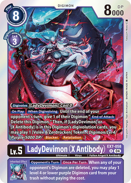 LadyDevimon (X Antibody) - Digimon