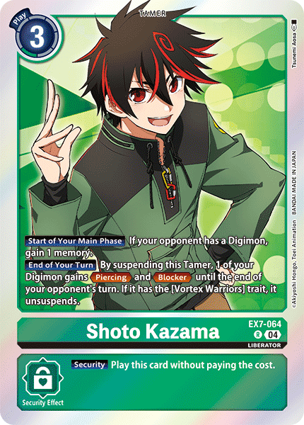 Shoto Kazama - Digimon