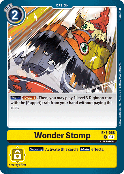 Wonder Stomp - Digimon