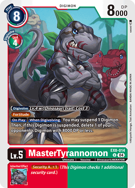 MasterTyrannomon - Digimon