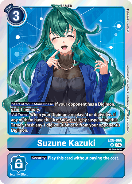 Suzune Kazuki - Digimon