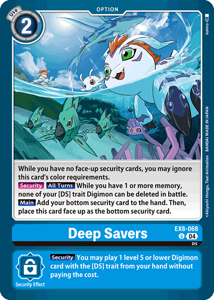 Deep Savers - Digimon