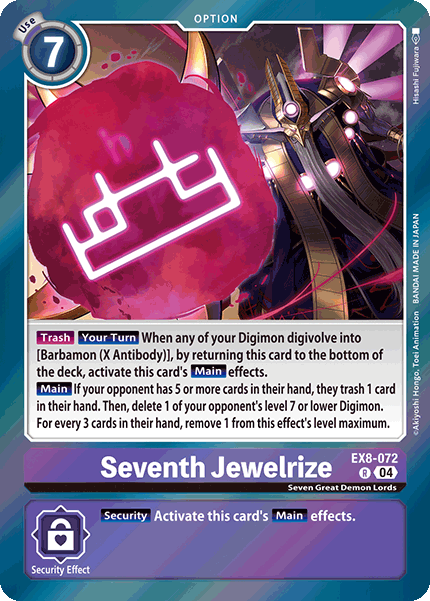 Seventh Jewelrize - Digimon