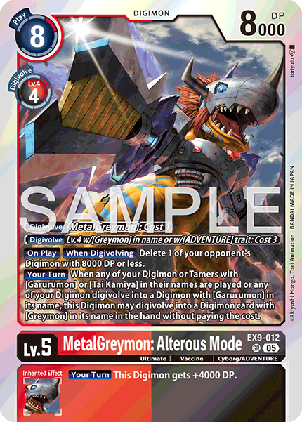 MetalGreymon: Alterous Mode - Digimon