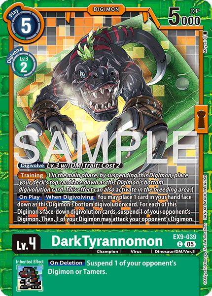 DarkTyrannomon - Digimon