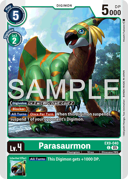Parasaurmon - Digimon
