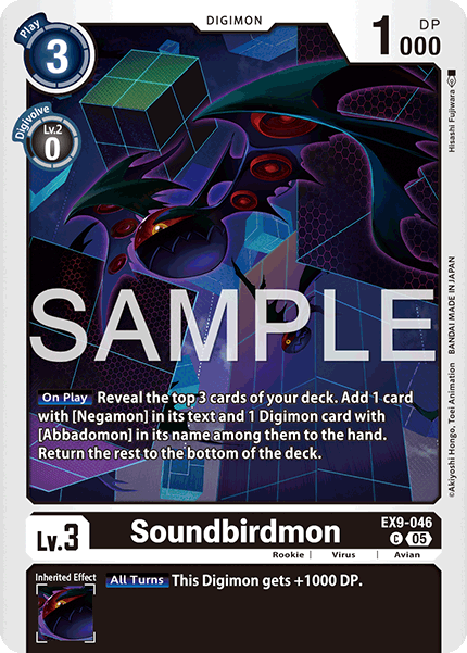 Soundbirdmon - Digimon