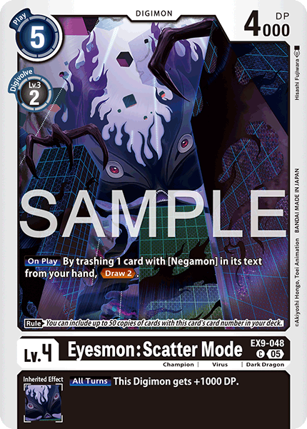 Eyesmon: Scatter Mode - Digimon