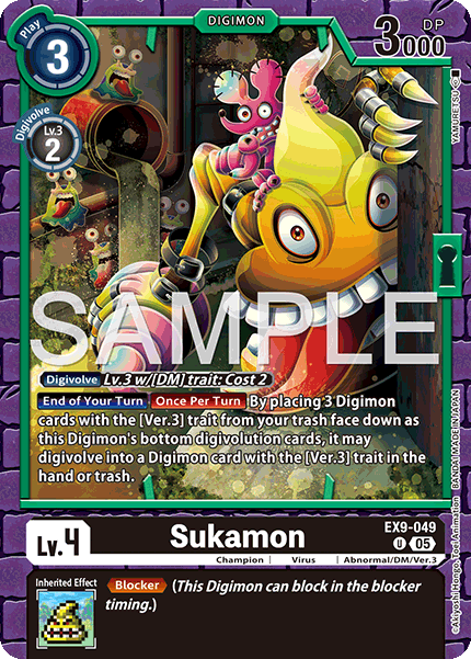 Sukamon - Digimon