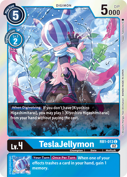 TeslaJellymon - Digimon