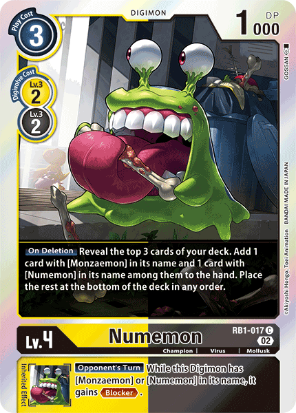 Numemon - Digimon