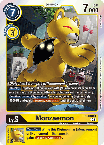 Monzaemon - Digimon