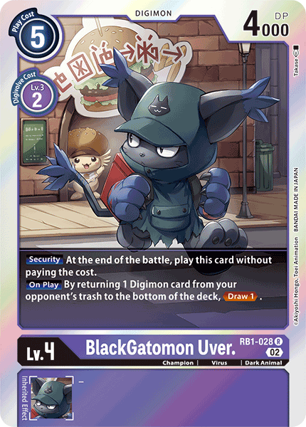 BlackGatomon Uver. - Digimon