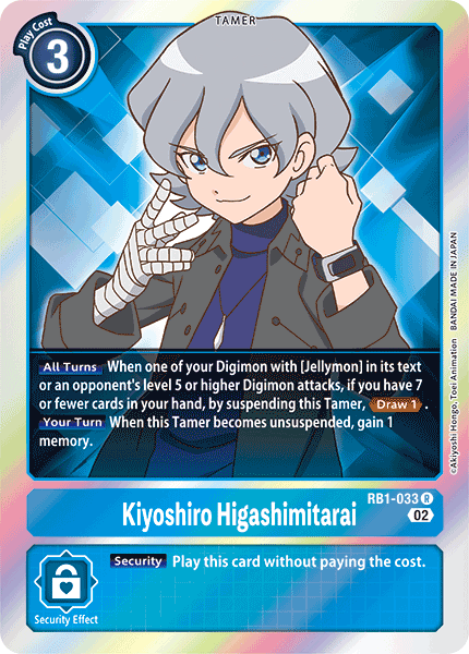 Kiyoshiro Higashimitarai - Digimon