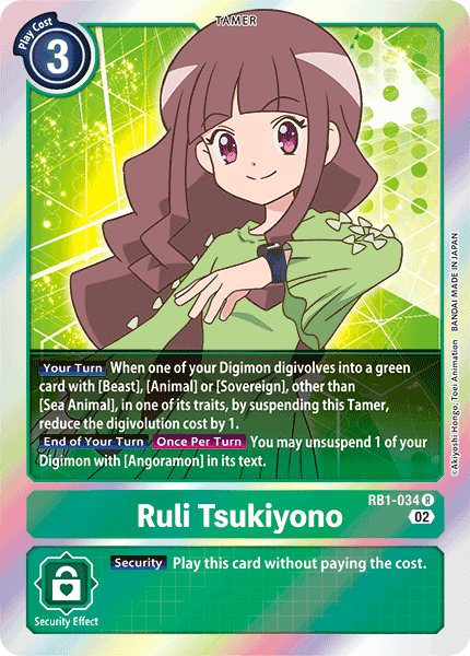 Ruli Tsukiyono - Digimon