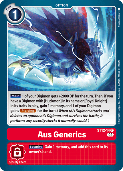 Aus Generics - Digimon