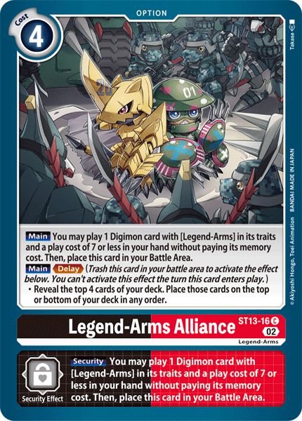 Legend-Arms Alliance - Digimon