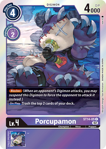 Porcupamon - Digimon
