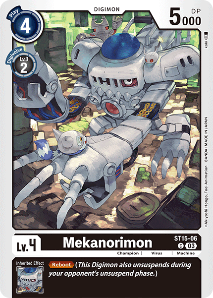 Mekanorimon - Digimon