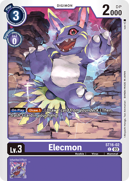 Elecmon - Digimon