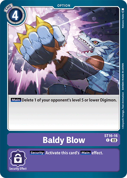Baldy Blow - Digimon