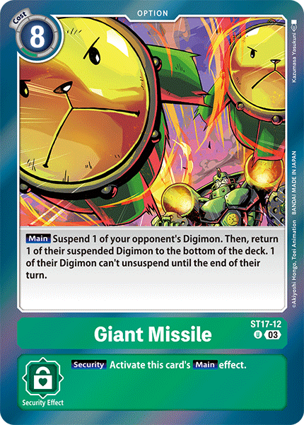 Giant Missile - Digimon