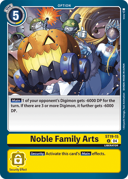 Noble Family Arts - Digimon
