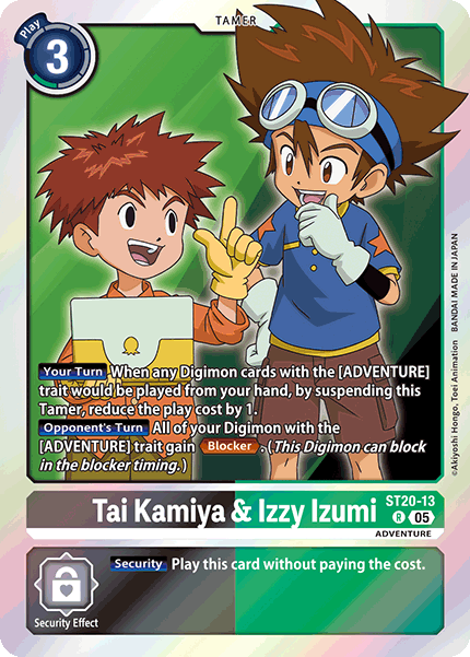 Tai Kamiya & Izzy Izumi - Digimon