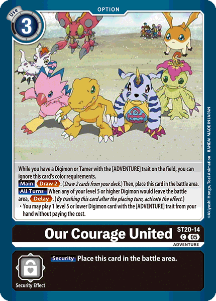 Our Courage United - Digimon