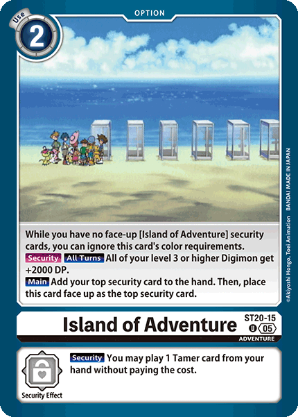 Island of Adventure - Digimon