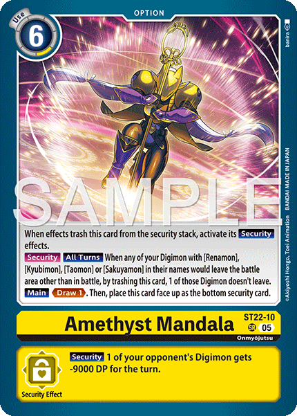 Amethyst Mandala - Digimon