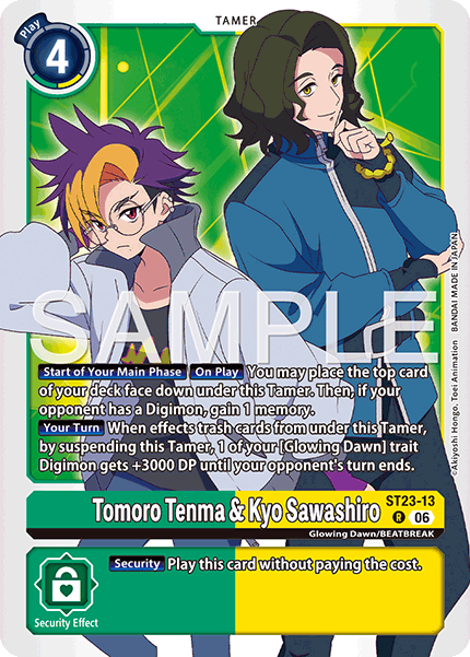 Tomoro Tenma & Kyo Sawashiro - Digimon