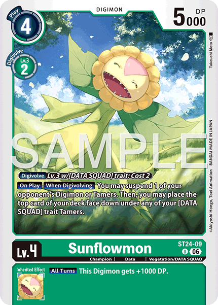 Sunflowmon - Digimon